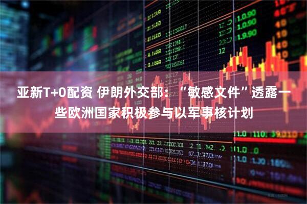 亚新T+0配资 伊朗外交部：“敏感文件”透露一些欧洲国家积极参与以军事核计划
