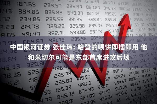 中国银河证券 张佳玮: 哈登的喂饼即插即用 他和米切尔可能是东部首席进攻后场