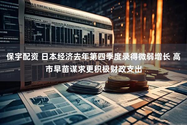 保宇配资 日本经济去年第四季度录得微弱增长 高市早苗谋求更积极财政支出