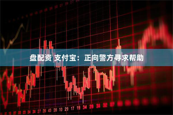 盘配资 支付宝：正向警方寻求帮助